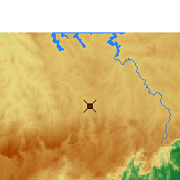 Nearby Forecast Locations - Itapeva - Map