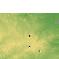 Nearby Forecast Locations - San Ignacio de Velasco - Map