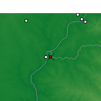 Nearby Forecast Locations - Bella Unión - Map