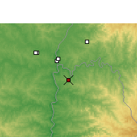 Nearby Forecast Locations - Puerto Iguazú - Map