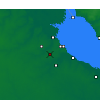 Nearby Forecast Locations - Morón - Map