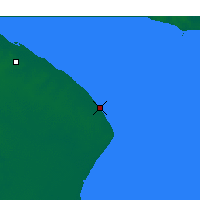 Nearby Forecast Locations - Punta Indio - Map
