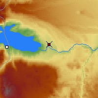 Nearby Forecast Locations - Perito Moreno - Map