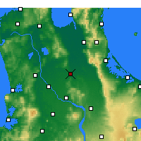 Nearby Forecast Locations - Morrinsville - Map