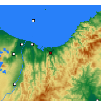 Nearby Forecast Locations - Opotiki - Map