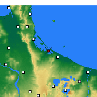 Nearby Forecast Locations - Tauranga - Map