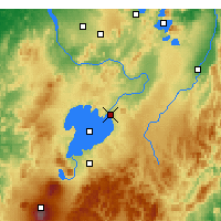 Nearby Forecast Locations - Taupo - Map