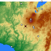 Nearby Forecast Locations - Ohakune - Map