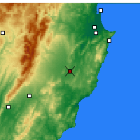 Nearby Forecast Locations - Waipukurau - Map