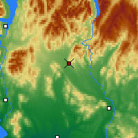 Nearby Forecast Locations - Lumsden - Map