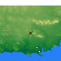 Nearby Forecast Locations - Mount Barker - Map