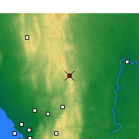 Nearby Forecast Locations - Eudunda - Map
