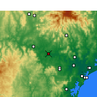 Nearby Forecast Locations - Singleton - Map
