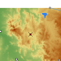 Nearby Forecast Locations - Barraba - Map