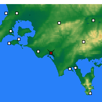 Nearby Forecast Locations - Pound Creek - Map