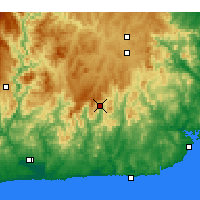 Nearby Forecast Locations - Combienbar - Map
