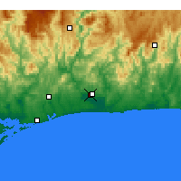 Nearby Forecast Locations - Orbost - Map