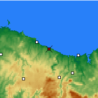 Nearby Forecast Locations - Burnie - Map