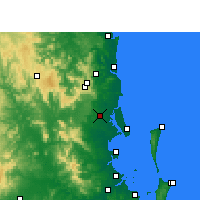 Nearby Forecast Locations - Beerburrum - Map
