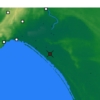 Nearby Forecast Locations - Meningie - Map