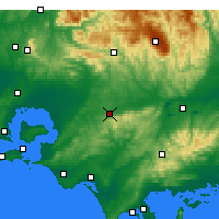 Nearby Forecast Locations - Ellinbank - Map