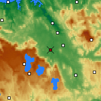 Nearby Forecast Locations - Cressy - Map