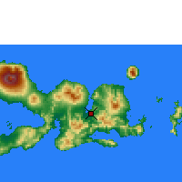 Nearby Forecast Locations - Bima - Map