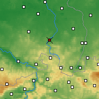 Nearby Forecast Locations - Bautzen - Map