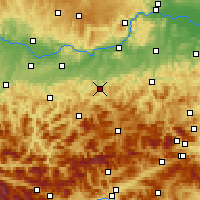 Nearby Forecast Locations - Scheibbs - Map