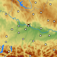 Nearby Forecast Locations - Urfahr - Map