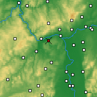 Nearby Forecast Locations - Ingelheim - Map