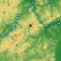 Nearby Forecast Locations - Simmern im Hunsrück - Map