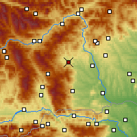 Nearby Forecast Locations - Voitsberg - Map