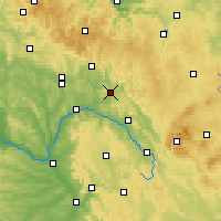 Nearby Forecast Locations - Kronach - Map