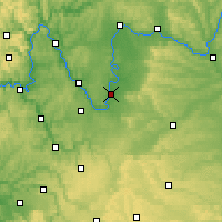 Nearby Forecast Locations - Kitzingen - Map