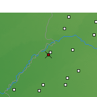 Nearby Forecast Locations - Firozpur - Map