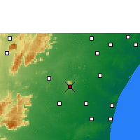 Nearby Forecast Locations - Gingee - Map