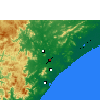 Nearby Forecast Locations - Hinjilicut - Map