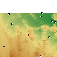 Nearby Forecast Locations - Kadiri - Map