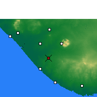 Nearby Forecast Locations - Keshod - Map
