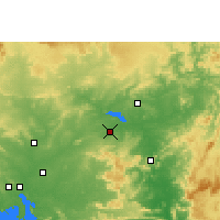 Nearby Forecast Locations - Rajgangpur - Map