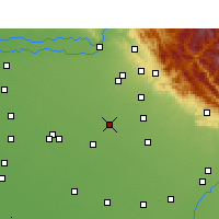 Nearby Forecast Locations - Rajpura - Map