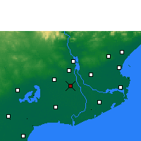 Nearby Forecast Locations - Tanuku - Map