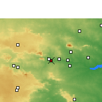 Nearby Forecast Locations - Tenudam-cum-Kathara - Map