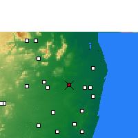 Nearby Forecast Locations - Tiruvallur - Map