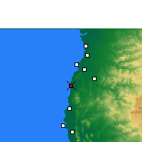 Nearby Forecast Locations - Umargam - Map