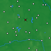 Nearby Forecast Locations - Strzelno - Map