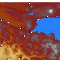 Nearby Forecast Locations - Tatvan - Map