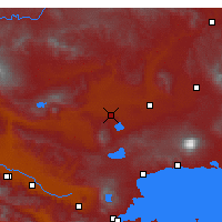 Nearby Forecast Locations - Bulanık - Map