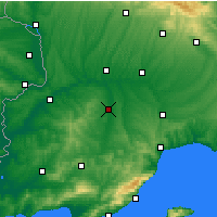 Nearby Forecast Locations - Hayrabolu - Map